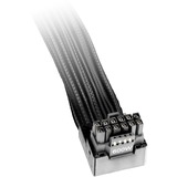 be quiet! CHR-7710 0,7 m, Cavo Nero, 0,7 m, 12V-2x6, 12VHPWR, Maschio, Maschio, Dritto
