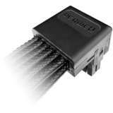 be quiet! CHR-7710 0,7 m, Cavo Nero, 0,7 m, 12V-2x6, 12VHPWR, Maschio, Maschio, Dritto