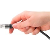 goobay 70755, Scheda di rete Nero/Argento