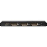 goobay Splitter HDMI 1 a 2 (4K @ 60Hz) Nero