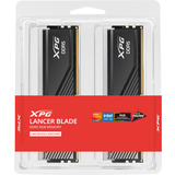 ADATA LANCER BLADE RGB memoria 32 GB 2 x 16 GB DDR5 Data Integrity Check (verifica integrità dati) Nero, 32 GB, 2 x 16 GB, DDR5, 6000 MHz, 288-pin DIMM, Nero