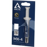 ARCTIC MX-4 compontente del dissipatore di calore Pasta termica 8,5 W/m·K 4 g Pasta termica, 8,5 W/m·K, 2,5 g/cm³, Carbonio, 4 g, 1 pz, Lite retail