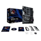 ASRock B550 PG Riptide AMD B550 Socket AM4 ATX grigio scuro, AMD, Socket AM4, AMD Ryzen™ 3, AMD Ryzen™ 5, AMD Ryzen™ 7, 3rd Generation AMD Ryzen™ 9, AMD Ryzen 9 5th Gen, DDR4-SDRAM, 128 GB, DIMM