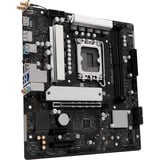 ASRock B860M-X WiFi, Scheda madre Nero/Argento