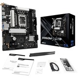 ASRock B860M-X WiFi, Scheda madre Nero/Argento