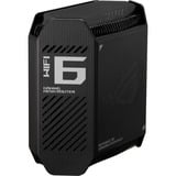 ASUS ROG Rapture GT6 AX10000 AiMesh 1 Pack Banda tripla (2.4 GHz/5 GHz/5 GHz) Wi-Fi 6 (802.11ax) Nero 4 Interno, Router Nero, Nero, Interno, Router Mesh, Potenza, 538,8 m², Banda tripla (2.4 GHz/5 GHz/5 GHz)