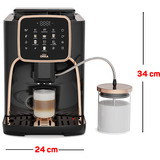 Arzum OK0028-0400, Macchina automatica Nero/rame