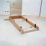 BESSEY asta di montaggio per telaio porta TMS, Supporto Nero/Rosso