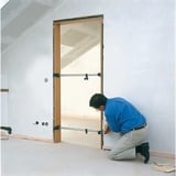 BESSEY asta di montaggio per telaio porta TMS, Supporto Nero/Rosso