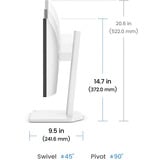 BenQ GW2490TC, Monitor LED bianco