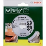 Bosch 2 607 019 474 accessorio per smerigliatrice, Lama 11,5 cm, 1,7 mm, 1 pz