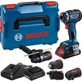 Bosch GSR 18V-90 FC PROFESSIONAL 2100 Giri/min SDS-plus 920 g Nero, Blu, Argento, Trapano avvitatore blu/Nero, Trapano con impugnatura a pistola, SDS-plus, Senza spazzola, Nero, Blu, Argento, 1,3 cm, 2100 Giri/min