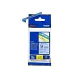 Brother Nastro per etichettatura 9mm, Nastro di scrittura Nero su blu, TZe, Nero, Trasferimento termico, Filippine, 5 anno/i