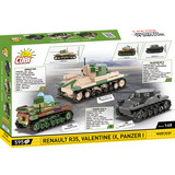 COBI Renault R35 - Valentine IX - Panzer I, Giochi di costruzione 