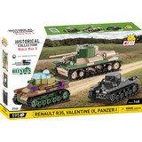 COBI Renault R35 - Valentine IX - Panzer I, Giochi di costruzione 