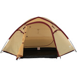 Coleman Darwin 4 Plus Summer, Tenda beige/rosso scuro