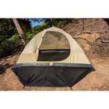 Coleman Darwin 4 Plus Summer, Tenda beige/rosso scuro