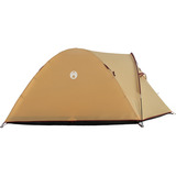 Coleman Darwin 4 Plus Summer, Tenda beige/rosso scuro