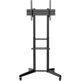 Digitus Carrello per presentazioni TV DA-90447 con ripiano, Supporto Nero