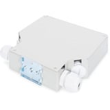 Digitus Scatola di giunzione su guida DIN per 8 connettori LC/DX 