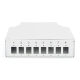 Digitus Scatola di giunzione su guida DIN per 8 connettori LC/DX 