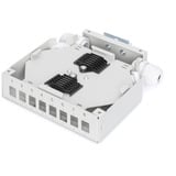 Digitus Scatola di giunzione su guida DIN per 8 connettori LC/DX 