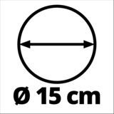 EINHELL 4144017 accessorio per lavaggio a pressione Spazzola Nero/Rosso, Spazzola, Einhell, TC-HP 130, TE-HP 140, Nero, Rosso, Bianco, 110 mm, 420 mm