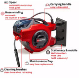 EINHELL Avvolgitubo a batteria Power X-Change GE-HR 18/30 Li-Solo, 18 Volt rosso