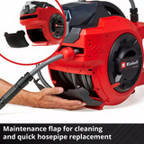 EINHELL GE-HR 18/30 Li-Solo, 4173770, Avvolgitubo rosso