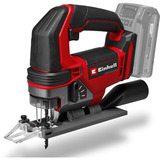 EINHELL Seghetto alternativo a batteria Power X-Change TE-JS 18/100 Li, 18 Volt, Puzzle rosso/Nero