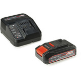 EINHELL Seghetto alternativo a batteria Power X-Change TE-JS 18/100 Li, 18 Volt, Puzzle rosso/Nero
