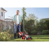 EINHELL Set rasaerba a batteria Power X-Change GE-CM 18/30 + decespugliatore GE-CT 18 rosso/Nero