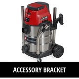 EINHELL TE-VC 36/25 Li S-Solo (2x 18Volt), Aspira bagnato / asciutto rosso/in acciaio inox