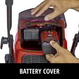 EINHELL TE-VC 36/25 Li S-Solo (2x 18Volt), Aspira bagnato / asciutto rosso/in acciaio inox