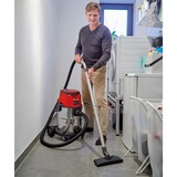 EINHELL TE-VC 36/25 Li S-Solo, Aspira bagnato / asciutto rosso/in acciaio inox