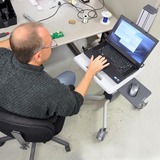 Ergotron Carrello Neo-Flex per laptop grigio