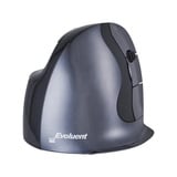 Evoluent Evoluent D mouse Ufficio Mano destra RF Wireless Laser 3200 DPI Nero/Argento, Mano destra, Design verticale, Laser, RF Wireless, 3200 DPI, Nero, Grigio, Argento