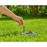 GARDENA Piastra di montaggio AquaPrecise, fuori terra, Supporto Nero