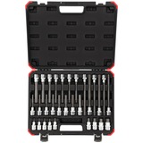 GEDORE Set di inserti per cacciavite e chiave a bussola rossa, 1/2", chiave combinata   Nero/Rosso
