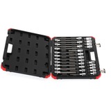 GEDORE Set di inserti per cacciavite e chiave a bussola rossa, 1/2", chiave combinata   Nero/Rosso