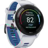 Garmin Forerunner 265, Smartwatch bianco/blu scuro