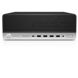 HP ProDesk 600 G5 SFF Ricondizionato, PC completo Nero/Argento