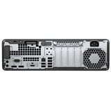 HP ProDesk 600 G5 SFF Ricondizionato, PC completo Nero/Argento