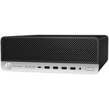 HP ProDesk 600 G5 SFF Ricondizionato, PC completo Nero/Argento