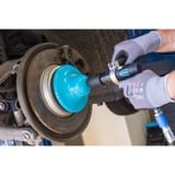 Hazet Levigatrice per mozzi ruota (corpo base + 3 dischi abrasivi), Ø 160 mm, Mola abrasiva blu