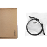 Icy Dock MB412L-B, Cavo Nero
