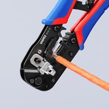KNIPEX 97 51 13, Pinza crimpatrice blu/Rosso