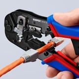KNIPEX 97 51 13, Pinza crimpatrice blu/Rosso