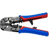 KNIPEX 97 51 13, Pinza crimpatrice blu/Rosso