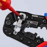 KNIPEX 97 51 13, Pinza crimpatrice blu/Rosso